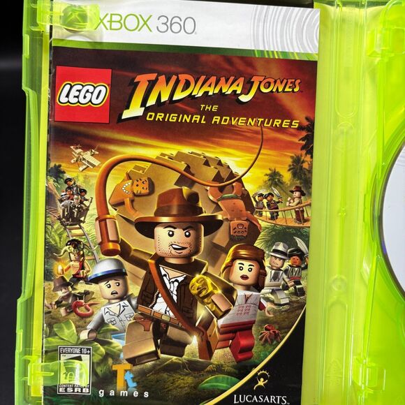LEGO Indiana Jones and‎ Kung Fu Panda Dual Pack XBOX 360 CIB - Picture 6 of 16